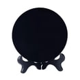 thumbnail image 3 of HILABEE Obsidian Circle Disc Obsidian Mirror,Black Round Mirror,,Home Decoration,Office M, 3 of 9