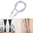 thumbnail image 1 of Agiferg Ropes Tie Backs for Window Curtain Cord Buckle Tiebacks Braided Tie Backs, 1 of 4