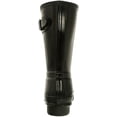 thumbnail image 3 of Hunter Original Short Rubber Rain Boot, Natural Rubber, Sherpa Lining, Non Slip Tread - 9M - Gloss Black, 3 of 3