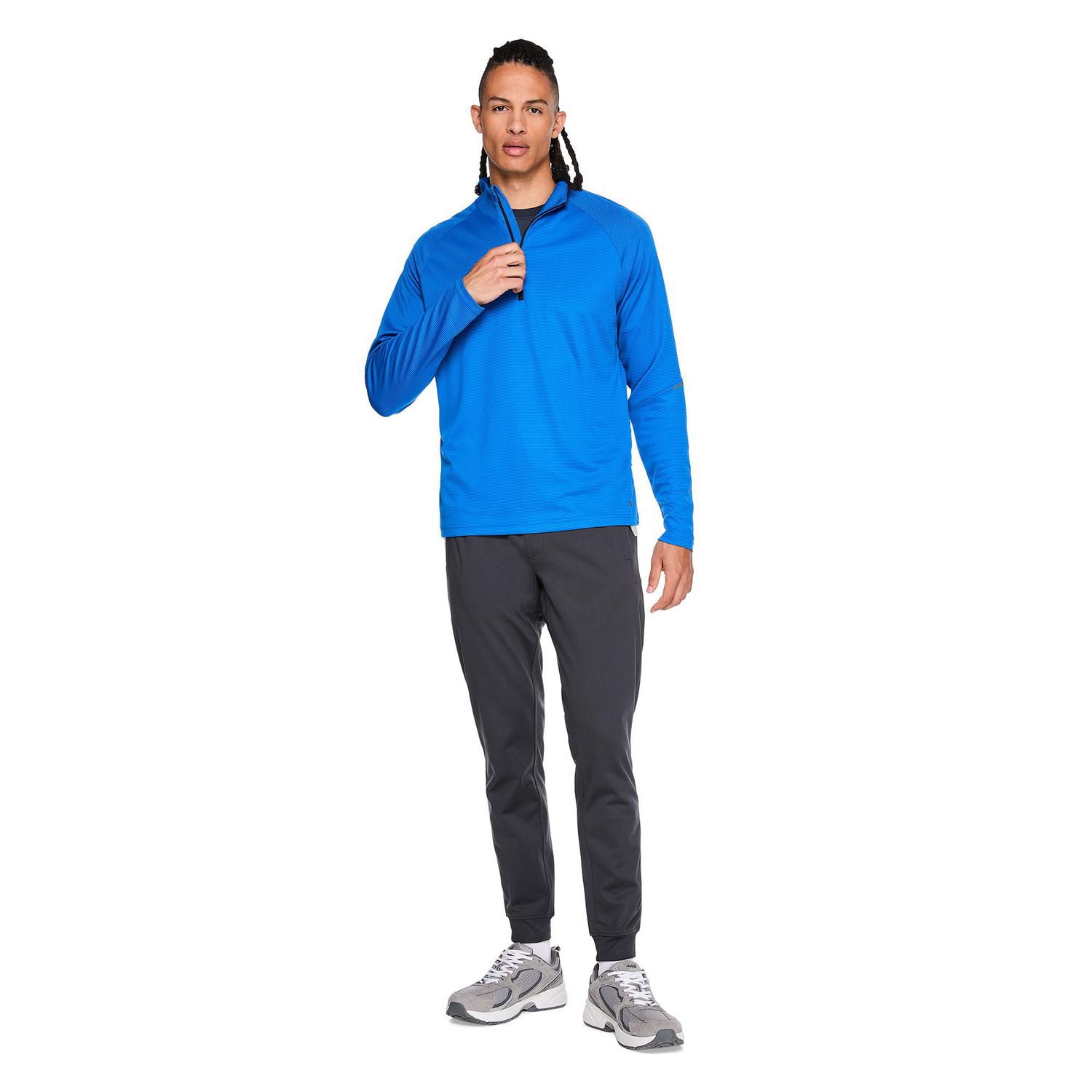 Athletic Works Men's Quarter Zip Top