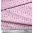 thumbnail image 2 of Soimoi Viscose Chiffon Fabric Curve Diamond & Clock Tower Architectural Decor Fabric Printed Yard 42 Inch Wide, 2 of 3