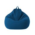 thumbnail image 1 of Faithtur Solid Color Lazy Sofa Cover, No Filler Bean Bag Covers with Handle, 1 of 1
