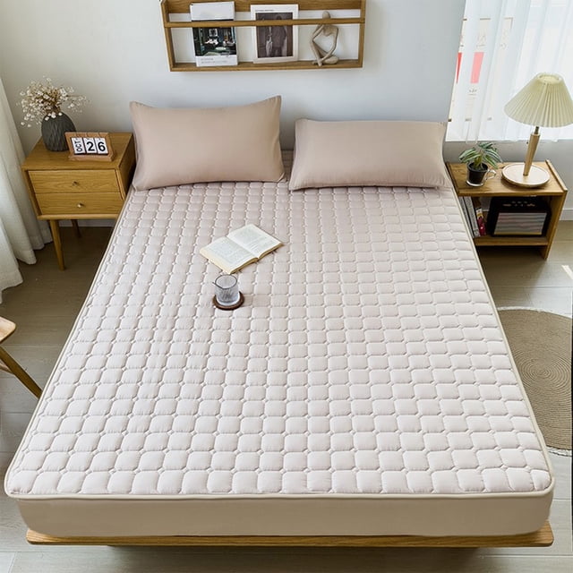 Jubipavy Mattress For All Seasons Soft Cushion Non Slip Pad Double Bed Size
