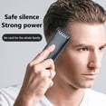 thumbnail image 5 of Silent Hair Clippers for Family Use USB Rechargeable Safe Rounded Blades for Adults Kids Efficient Shaving System Quiet Grooming Haircut Shaver Portable, 5 of 5