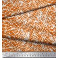 thumbnail image 3 of Soimoi Georgette Viscose Fabric Snake Animal Skin Fabric Prints by Yard 42 Inch Wide, 3 of 3