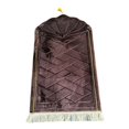 thumbnail image 3 of mmirethe Stylish Soft Muslim Carpet Area Rugs Eid Wedding Birthday Present Coffee 65 x 110cm 1Set, 3 of 6