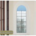 thumbnail image 4 of Arch Window Shade Light Filtering Pleated Shade Half Circle Self Adhesive Fabric Blinds Room Darkening Shades Stick on Easy Install Blinds Semi Circle Window Cover, 4 of 9