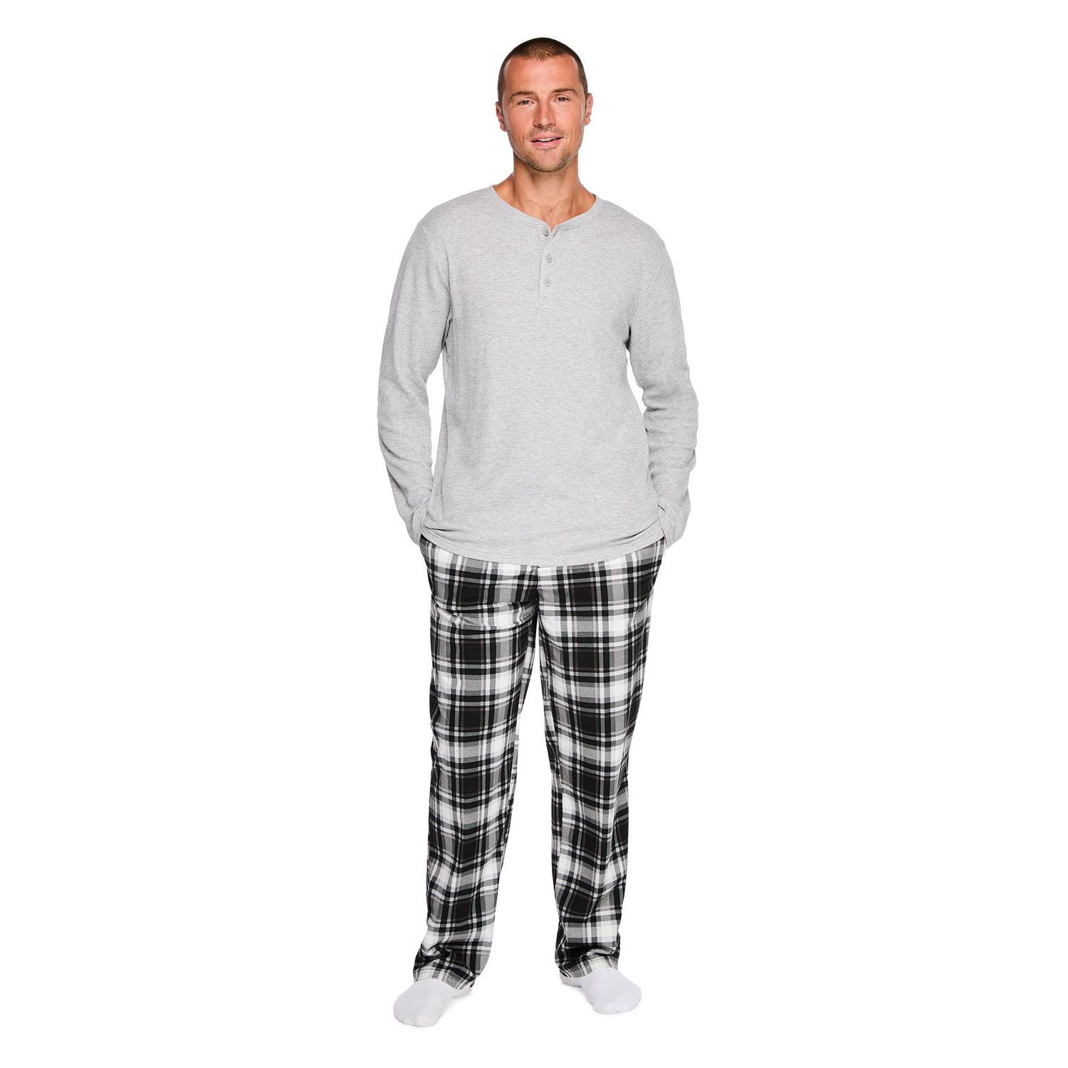 George Men's Two Piece Pajama Set
