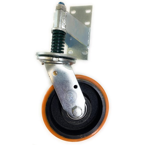 6x2 inch Heavy Duty Large Gate Caster - Swivel Wheel - 880 lb Capacity - Foghorn Construction