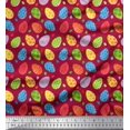 thumbnail image 1 of Soimoi Cotton Duck Fabric Egg Easter Decor Fabric Printed Yard 42 Inch Wide, 1 of 3