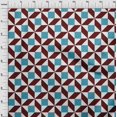 thumbnail image 3 of oneOone Polyester Lycra Fabric Triangle|Parallelogram & Square Geometric Decor Fabric Printed BTY 56 Inch Wide, 3 of 4