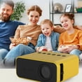 thumbnail image 2 of XZNGL Micro Usb to Micro Usb Cable Hd Projector 24 Ansi Home Video Projector Compatible with Usb| Av| Micro Sd| Audio Interface| Usb Flash Drive| Ios & Android Smartphone, 2 of 9