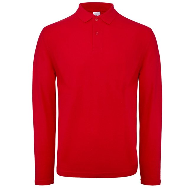 Collection B&C Polo à Manches Longues pour Hommes