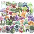 thumbnail image 4 of 71PCS Luggage Sticker Cartoon Plant Suitcase Decal Car Sticker Graffiti Sticker, 4 of 9