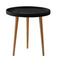 thumbnail image 1 of Rbaofujie Nordic Small Round Table Coffee Table Sofa Side Table Balcony Bedroom Rental Room Living Room Circular Small Coffee Table, 1 of 2