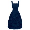 thumbnail image 1 of DuoJiaJ Robe Médiévale pour Femme avec Manches Trompette Festif et Fête Performance de Fête Robe de Soirée Festive Longue Tenue Médiévale, 1 of 2