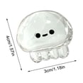thumbnail image 4 of Jouet Squishy Jellyfish à Remontée Lente, Fidget de Décompression Transparent et Extensible pour Soulager le Stress, 4 of 9