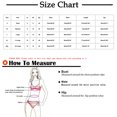 thumbnail image 2 of DPTALR Robe de Bain à Bretelles pour Femmes Ensemble Bikini Deux Pièces Tenues de Vacances d'Été Plage Piscine, 2 of 4
