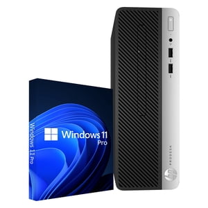 Bureau PC HP ProDesk 400 G6 SFF Système informatique à haute performance - Windows 11 Pro - Intel Hexa-Core i5 CPU - 16GB DDR4 RAM - 2TB NVMe SSD - WIFI - Rénovés