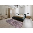thumbnail image 4 of Ahgly Company Indoor Rectangle Abstract Purple Abstract Area Rugs, 5' x 7', 4 of 6