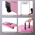 thumbnail image 4 of Sac de Danse Roulant Pliable CHIC® de 32 Pouces avec porte-vêtements, 4 of 9