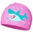 thumbnail image 1 of MVRLSH à Moins de 10 $ Bonnet de Bain en Silicone Confortable Sans Serrage pour Enfants, Convient aux Garçons et aux Filles pour l'Entraînement à la Natation, 1 of 9