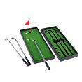 thumbnail image 4 of Ensemble de Stylos de Golf Mini de Bureau Jeu de Golf Jouet Putter Jeu de Mise Drapeau Vert Stylos à Bille Rouge, 4 of 9