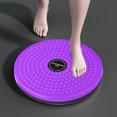 thumbnail image 2 of Purple Waist Twister Disc Fitness Equipment For Home Workout Abdominal Exercise Machine 24.5Cm Size Non Slip Surface For Core Training And Body Shaping, 2 of 6