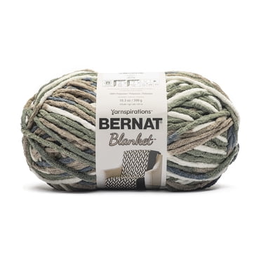Bernat® Blanket™ #6 Super Bulky Polyester Yarn, Mist 10.5oz/300g, 220 Yards