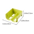 thumbnail image 3 of Cagogo Wheat Straw Storage Box, Refrigerator Organizer for Beer Cans Beverage Bottles, Stackable Wine Rack Tray for Kitchen Home Bar, Plastic Drink Can Dispenser Shelves for Soda Fridge, 3 of 6