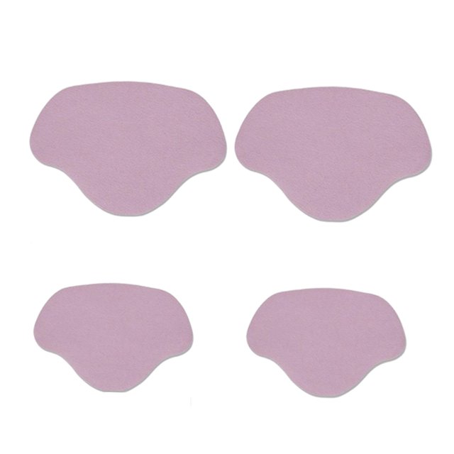 TISHITA Self-Adhesive Insoles Heel Repair Sticker Back Insert Heel Stick Foot Care for Sports Shoes pink