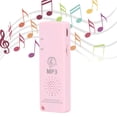 thumbnail image 4 of Lecteur MP3, MP3 Portable en ABS Multifonction pour Étudiants Rose, Vert, 4 of 8