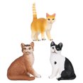 thumbnail image 1 of 3Pcs Kitten Models Realistic Animal Cat Figure Models Realistic Animal Toy, 1 of 6