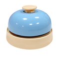 thumbnail image 2 of Pet Call Bell Sensitive Buttons Metal Dog Training Called Dinner Bell for Pet Toys Blue, 2 of 14
