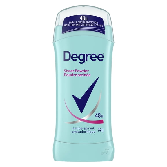 Degree Antiperspirant Stick for Women Sheer Powder, 74 g