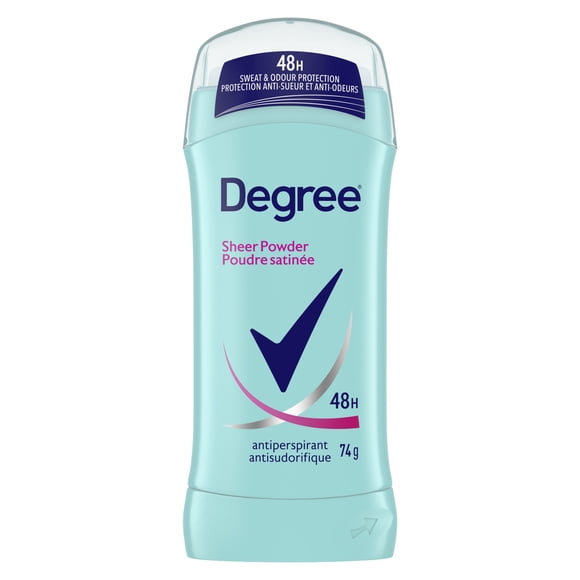 Degree Antiperspirant Stick for Women Sheer Powder, 74 g