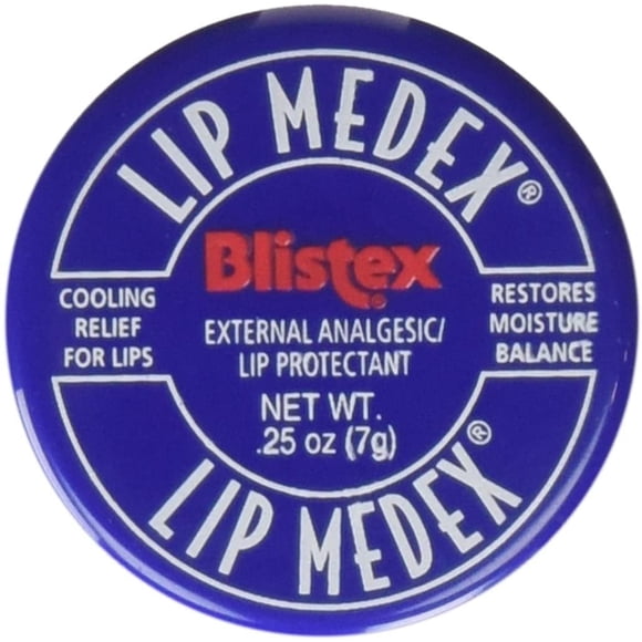 Blistex Lip Medex Confort Rafraîchissant Hydratant Protecteur pour Lèvres 0,25 oz, Lot de 72