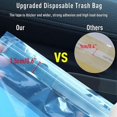 thumbnail image 3 of Car Trash Bag, 45pcs Easy Stick-On Disposable Car Garbage Bags, 3 of 5