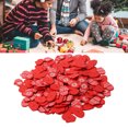 thumbnail image 1 of Boutons de Bricolage, Boutons en Bois en Forme de Gant Rouge Durables Beaux 200 Pcs pour Tricot, 1 of 8