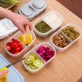 thumbnail image 4 of Wzzjkit Fridge Organizer, Stackable Refrigerator Organizer Bins with Lids, Fridge Organizers and Storage Containers for Fruit, Vegetable, Food, Drinks, Cereals, 4 of 4