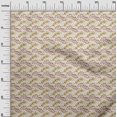 thumbnail image 3 of oneOone Silk Tabby Dark Rose Brown Fabric Leaves Craft Projects Decor Fabric Printed By The Yard 42 Inch Wide, 3 of 5