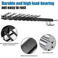 thumbnail image 2 of Tool Organizer Wall Mount Garage Storage Wall Organizer Garden Tool Storage Rack with PC fabric bag holder with Hooks with Straps use for Ski Gears Rake Shovel Yard Tool, 2 of 7