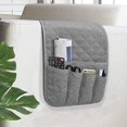 thumbnail image 1 of MesaSe Sofa Armrest Organizer Non-Slip Arm Chair Bedside Caddy Storage Organizer for Recliner Couch with 5 Pockets for Cell Phone TV Remote Control Magazines, 1 of 7