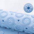 thumbnail image 4 of VONKY Machine Washable Non-slips Shower Mat For Safe And Durable Shower Rinse The Mat And Put Up It To Air Dry PVC grey 30cm*30cm 1 grey,1 55cm*55cm, 4 of 6