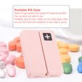thumbnail image 4 of Portable Pill Box Storage, Pill Case, For The Old Patient Travel Adult Office Worker Child, 4 of 8