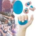 thumbnail image 1 of Jubipavy Grip Training Finger Strength Exerciser Silicone High Elastic Egg Adult Children Decompression Hand Grip Tool, 1 of 6