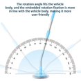 thumbnail image 4 of TIMIFIS Wash Mop Car Wash Mop Cleaning Brush Adjustable Telescopic Car Wash Brush Kit Mop Long Handle Vehicle Cleaning Tool Other Exterior Accessories, 4 of 9