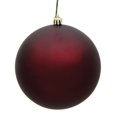 thumbnail image 1 of Vickerman N596065M 2.4 in. Burgundy Matte Christmas Ornament Ball - 60 per Box, 1 of 1