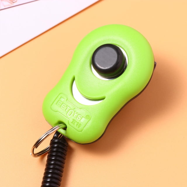 UPGRATOR Whistle for Dog Training Clicker Sound ABS Green for Pet Training 1PC