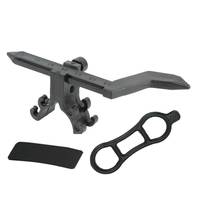 Transemion Bike Wheel Truing Stand Made Of Plastic And Metal For Long-lasting Easy-to black 1Set